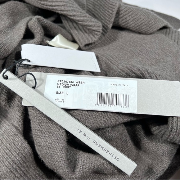 Rick Owens Cashmere Medium Wrap Dust Sweater Cardigan - Picture 15 of 16